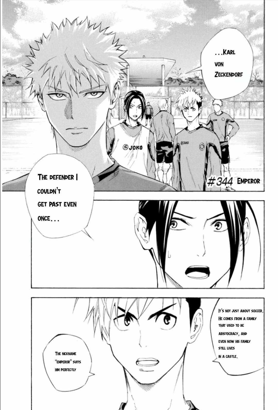 Area no Kishi Chapter 344 - Page 1