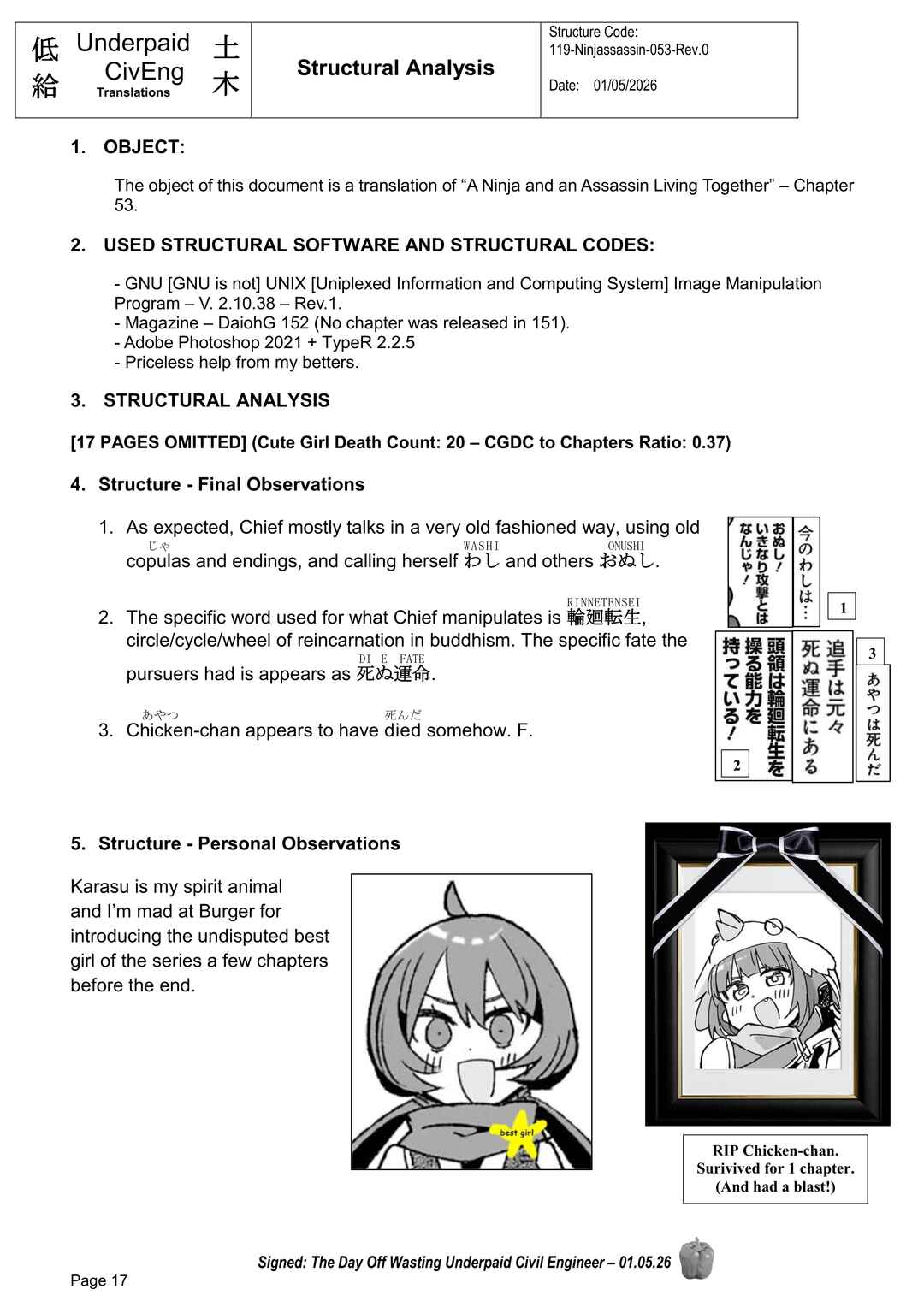 Ninja to Koroshiya no Futarigurashi Chapter 53 - Page 18