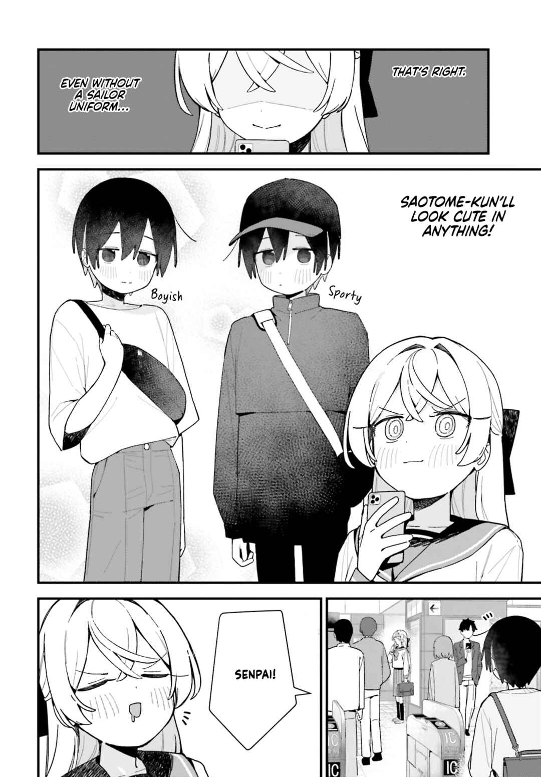 Kawaihara-senpai wa Kawaii (Saotome-kun) ga Suki! Chapter 5 - Page 4