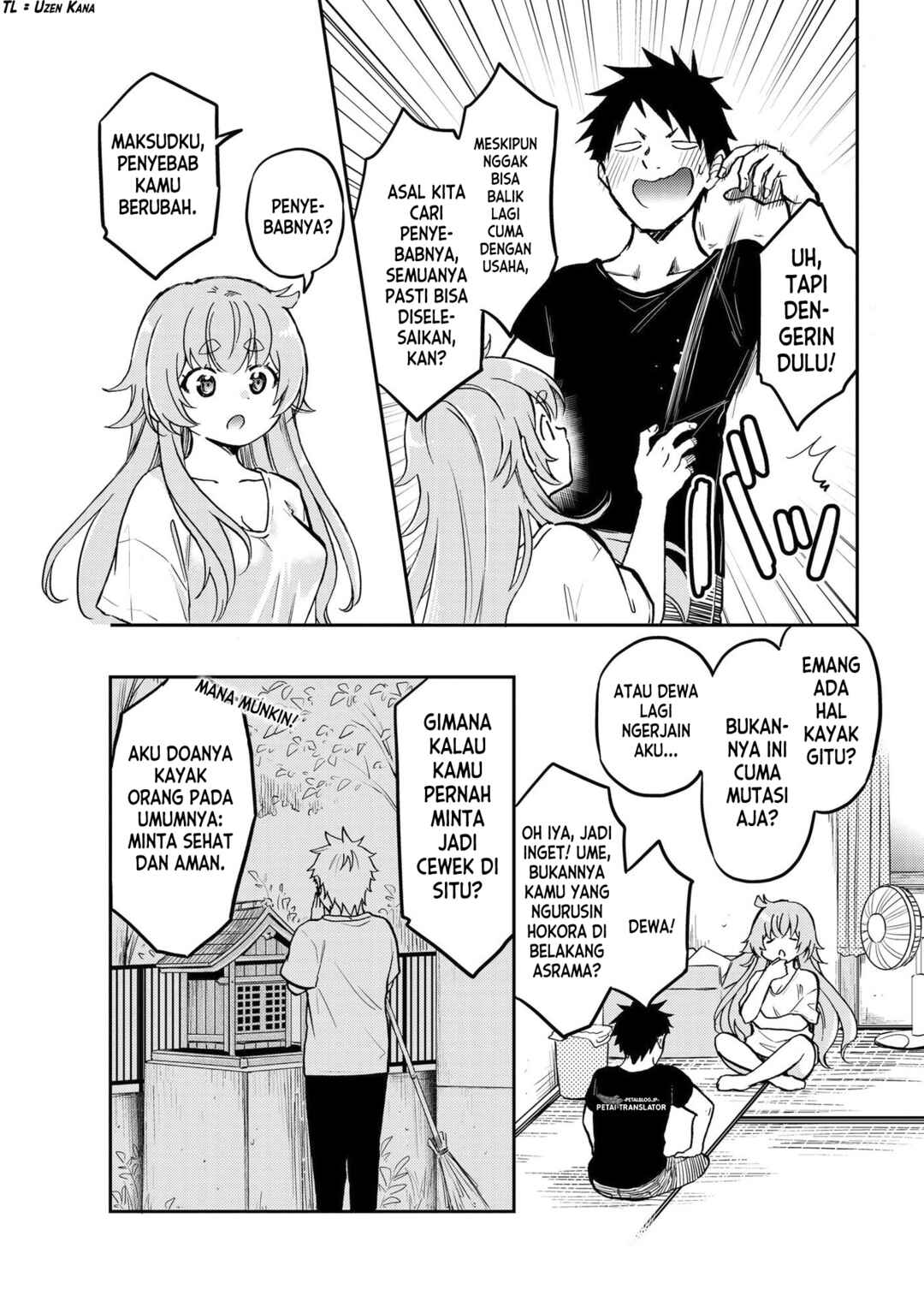 Umenosuke-kun wa Danshiryou no Onnanoko Chapter 2 - Page 6