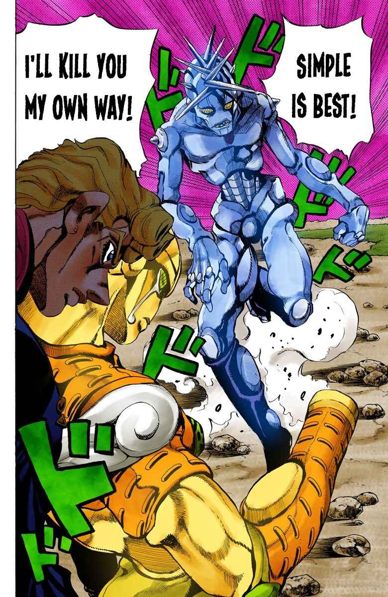 JoJo no Kimyou na Bouken: Part 5 - Ougon no Kaze Color-ban Chapter 67 - Page 12