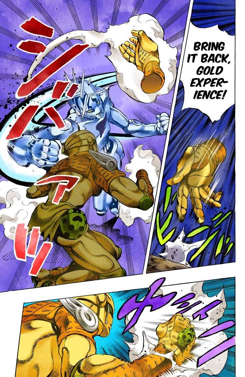 JoJo no Kimyou na Bouken: Part 5 - Ougon no Kaze Color-ban Chapter 67 - Page 13
