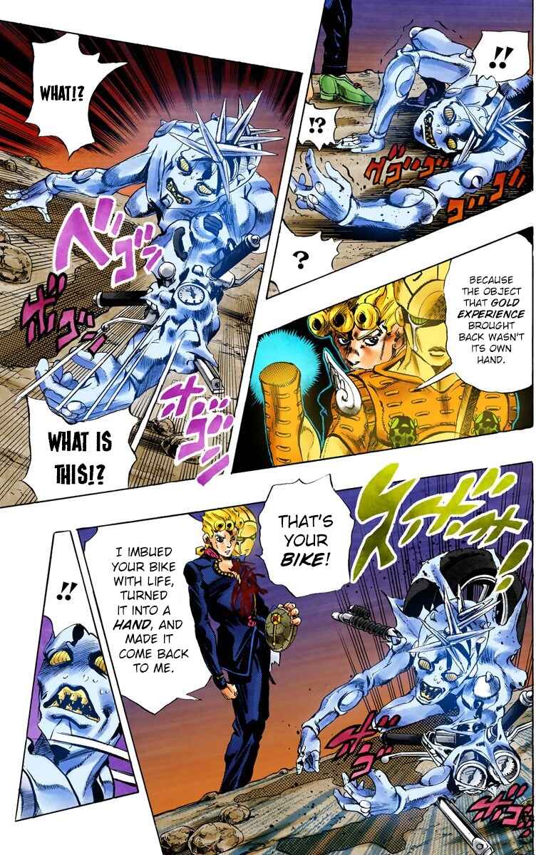 JoJo no Kimyou na Bouken: Part 5 - Ougon no Kaze Color-ban Chapter 67 - Page 17