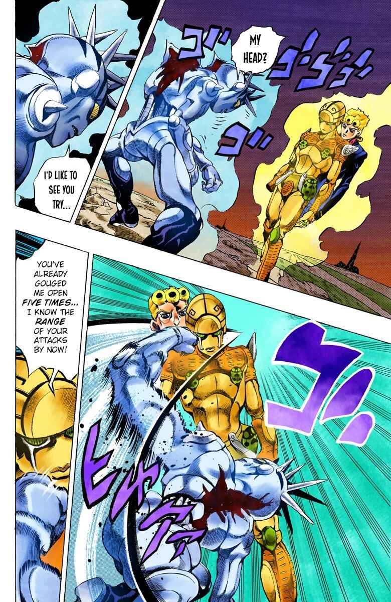 JoJo no Kimyou na Bouken: Part 5 - Ougon no Kaze Color-ban Chapter 67 - Page 8