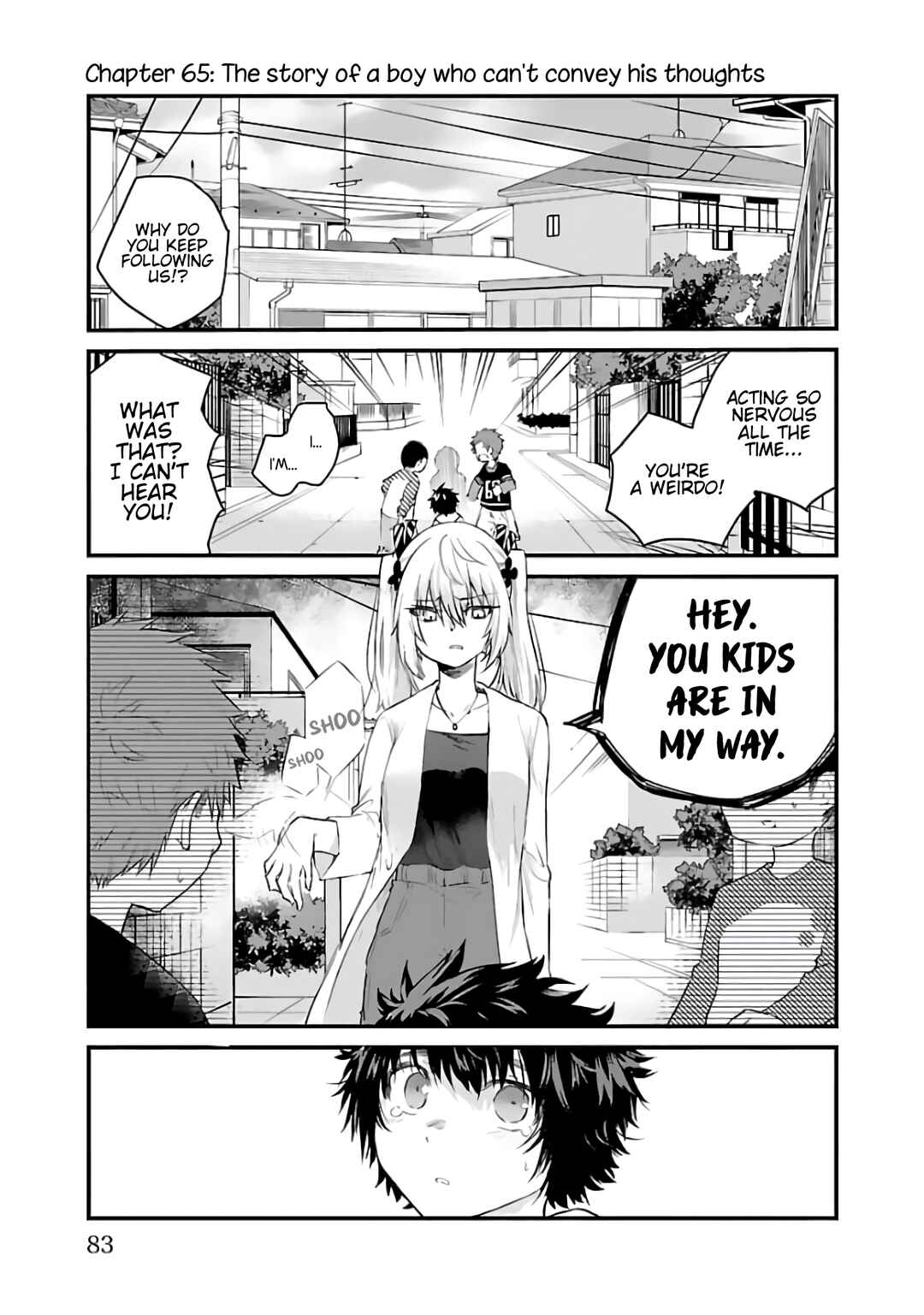 Koe ga dasenai Shoujo wa "Kanojo ga Yasashisugiru" to Omotte iru Chapter 65 - Page 2