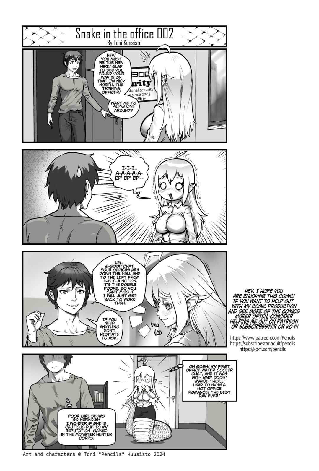 Snake in the Office Chapter 2 - Page 1