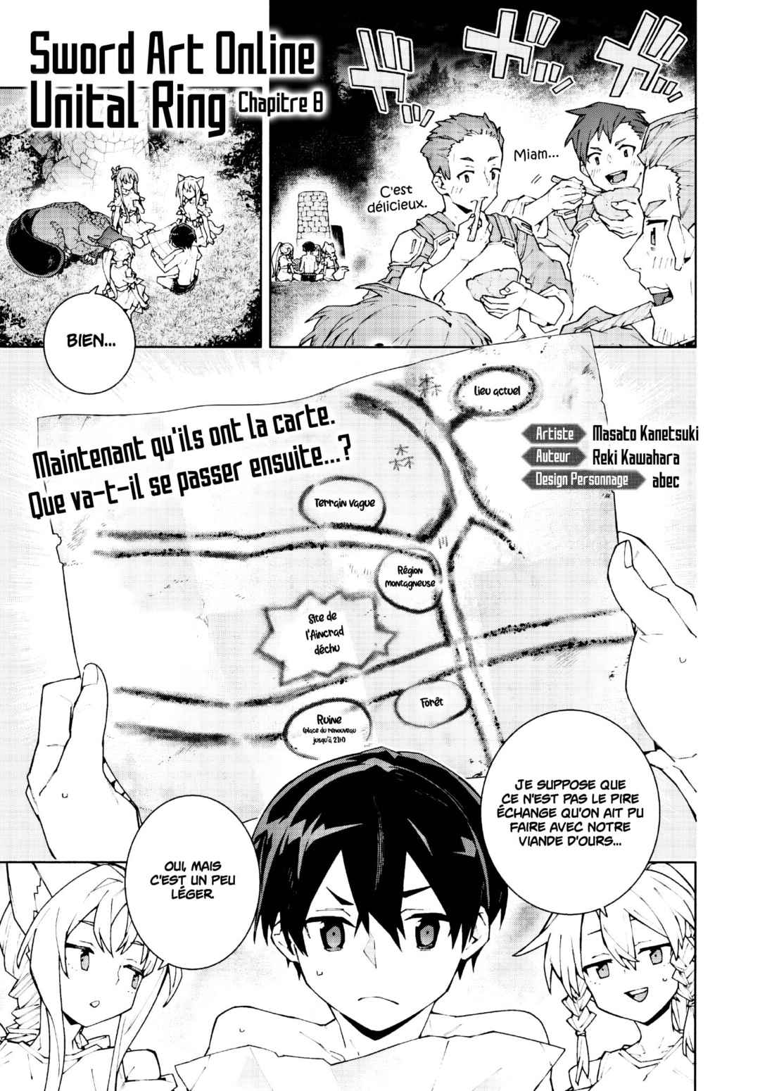 Sword Art Online - Unital Ring Chapter 8 - Page 1