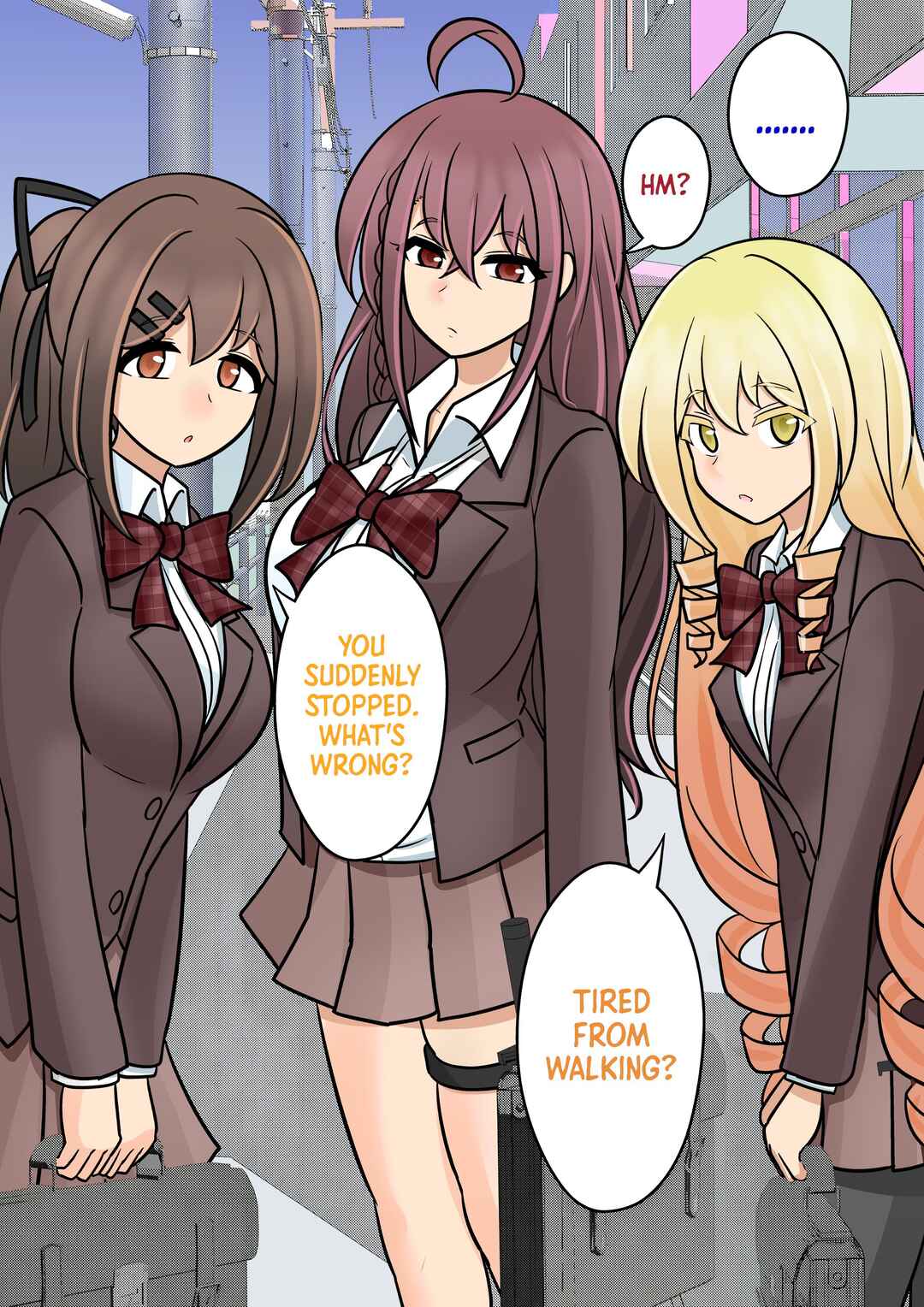 Danjo-hi 1:39 no Heikou Sekai wa Omoi no Hoka Futsuu (Fan Colored) Chapter 121 - Page 7