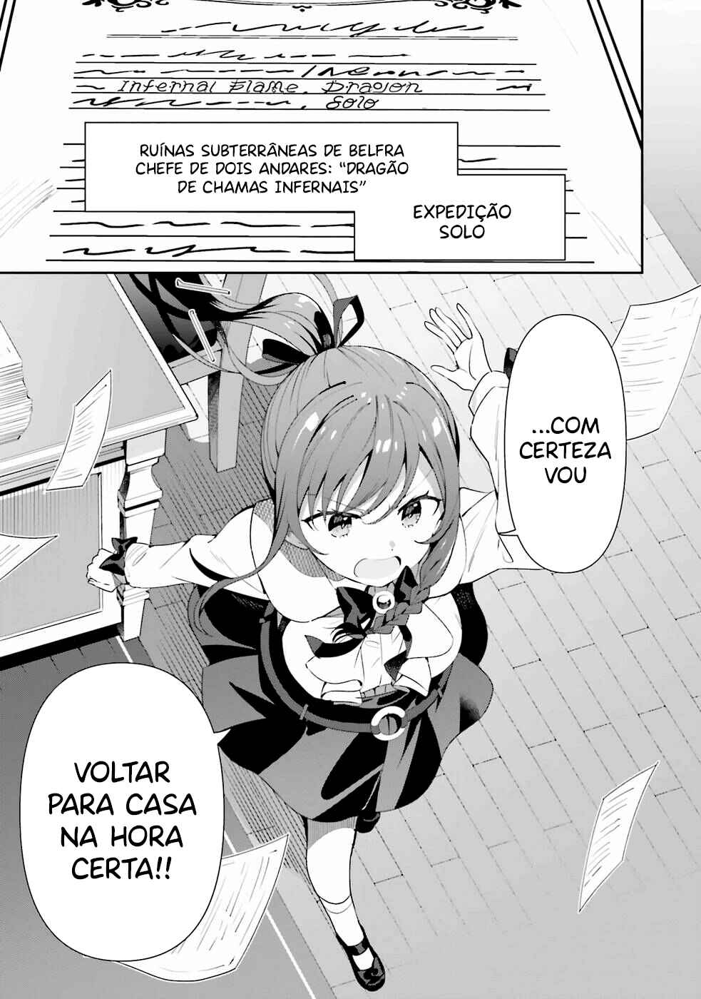 Guild no Uketsukejou Desu ga, Zangyou wa Iya Nanode Boss wo Solo Toubatsu Shiyou to Omoimasu Chapter 1 - Page 23