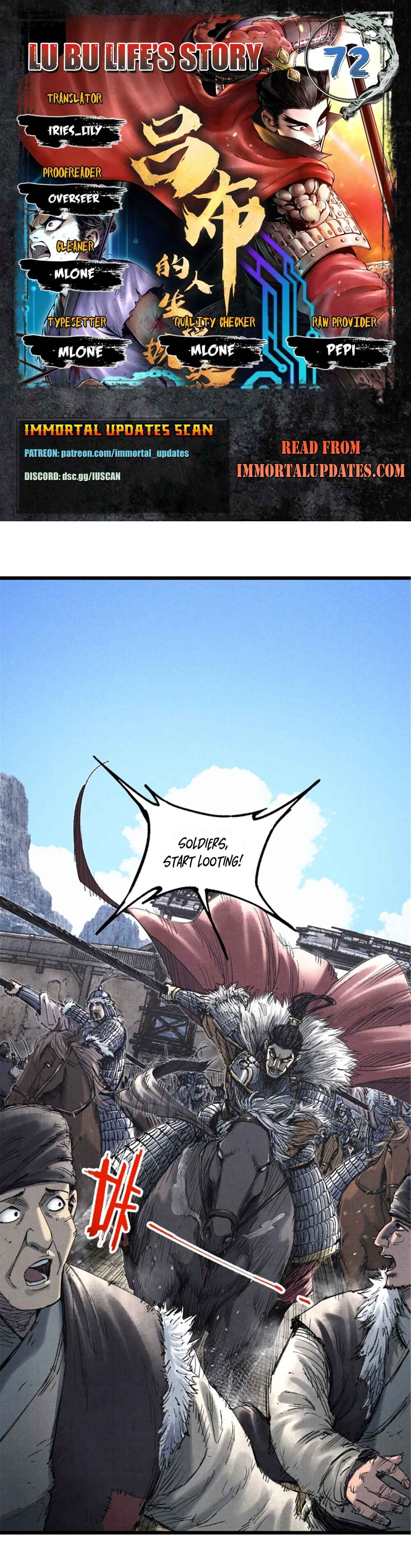 Lu Bu's Life Simulator Chapter 72 - Page 1
