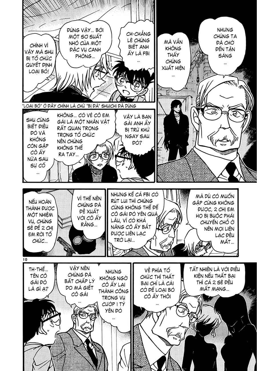 Meitantei Conan vs. Kuro-zukume no Otokotachi Chapter 11 - Page 10