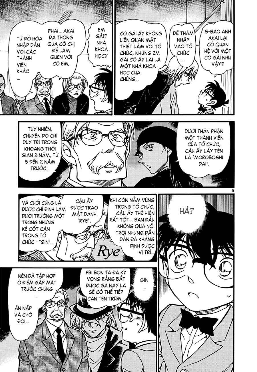 Meitantei Conan vs. Kuro-zukume no Otokotachi Chapter 11 - Page 9