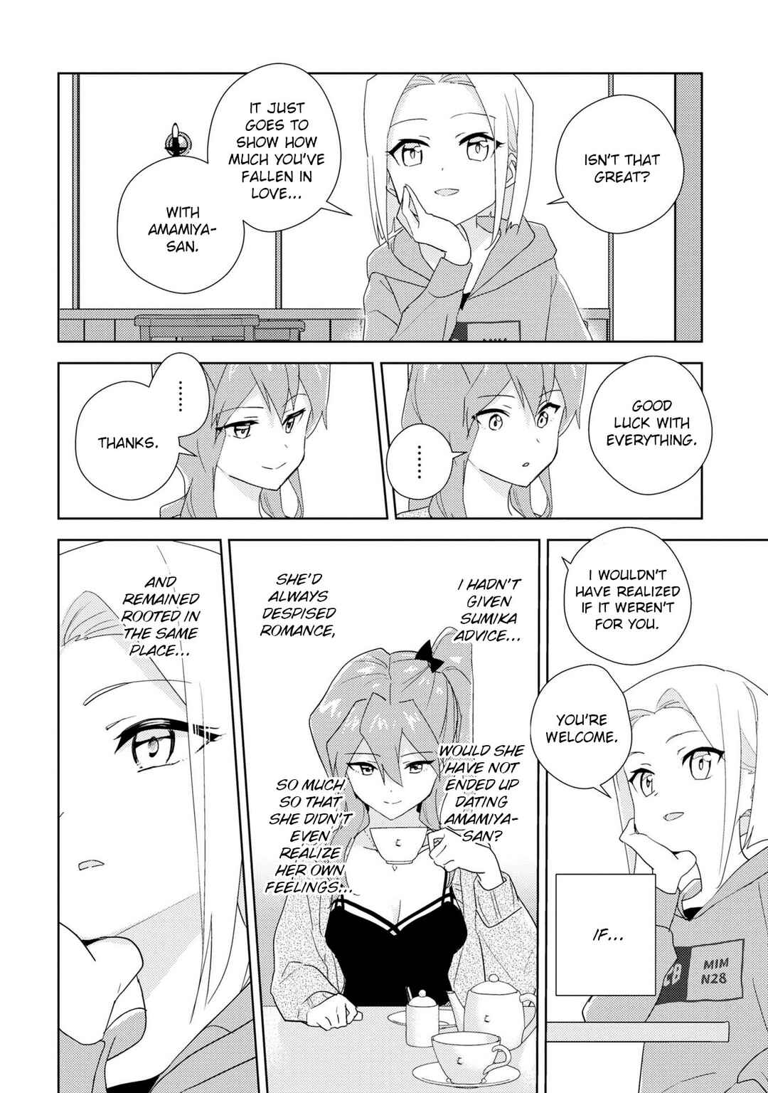Watashi no Yuri wa Oshigoto desu! Chapter 55 - Page 14