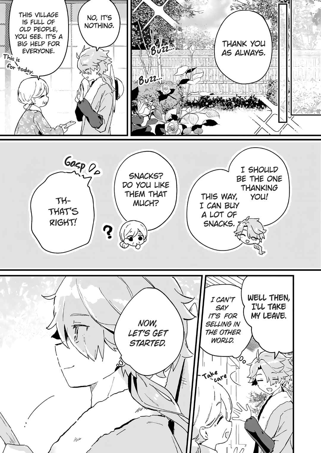 Isekai Shounin - Skill <Isekai Tokou> wo Kushi Shite, Yuuyuu Jiteki na Okanemochi Slow Life wo Okurimasu Chapter 1 - Page 14