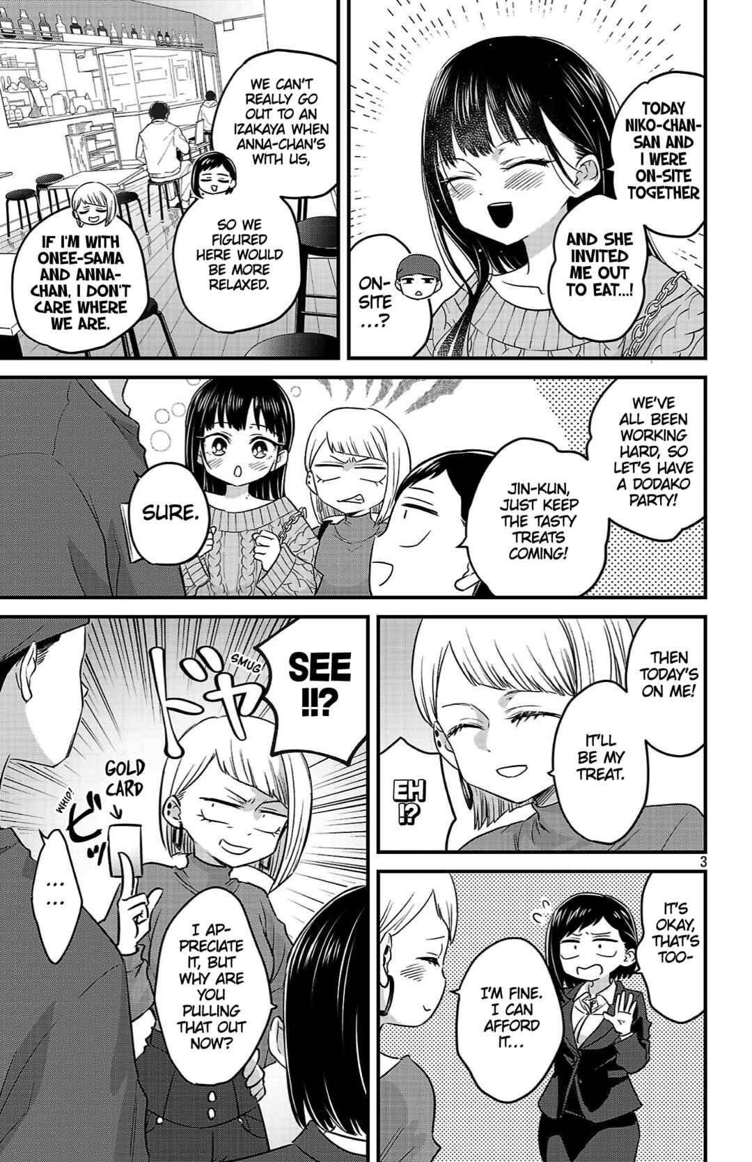 Boku no Kokoro no Yabai Yatsu: Love Comedy ga Hajimaranai Chapter 12 - Page 3