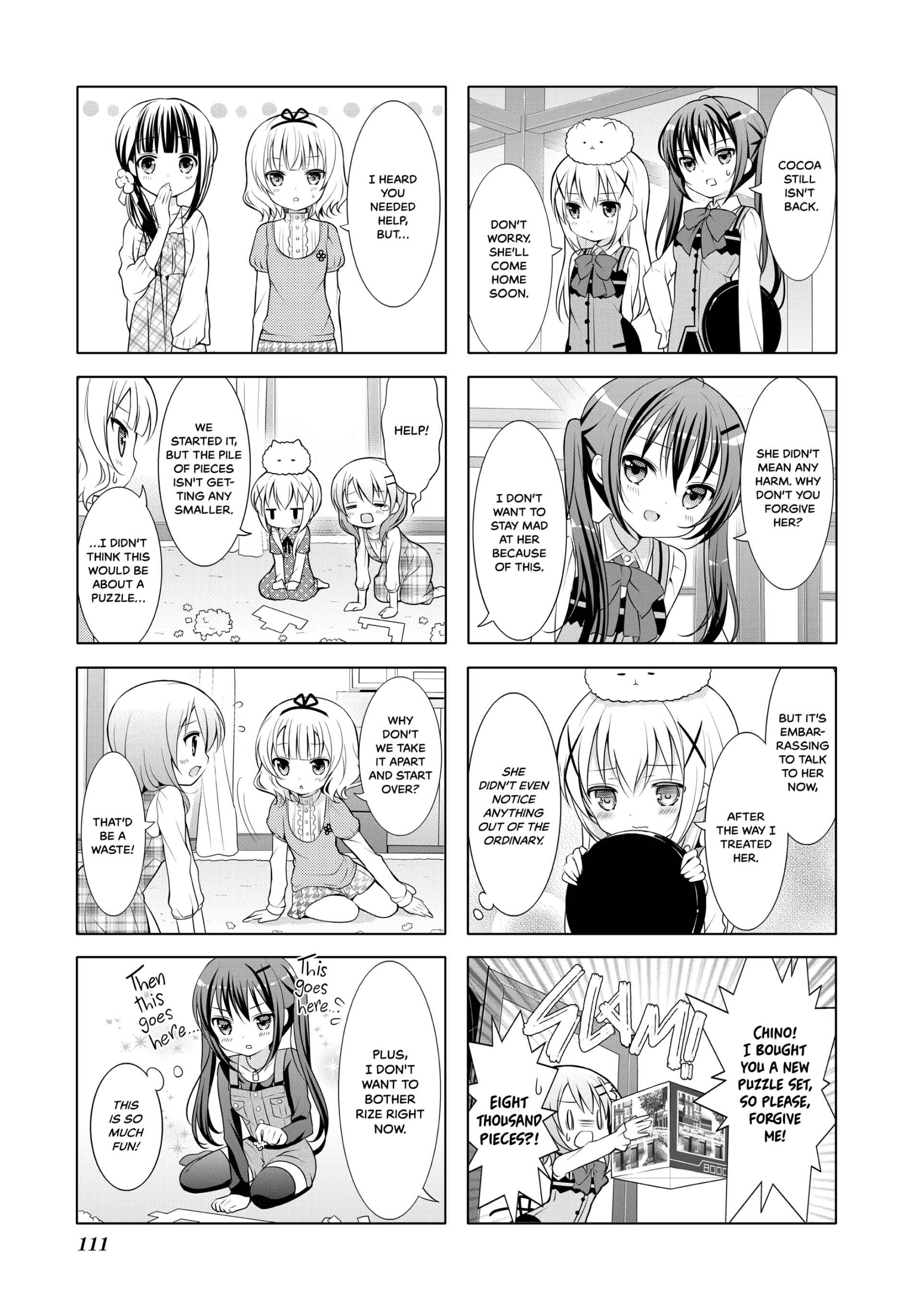 Gochuumon wa Usagi desu ka? Chapter 13 - Page 3