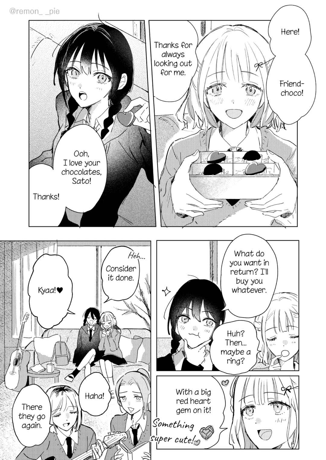 Red Heart, Blue Heart Chapter ? - Page 1