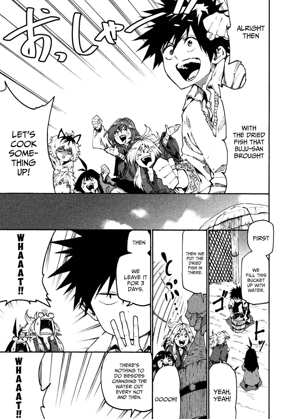 Mazumeshi Elf to Yuuboku gurashi Chapter 22 - Page 19