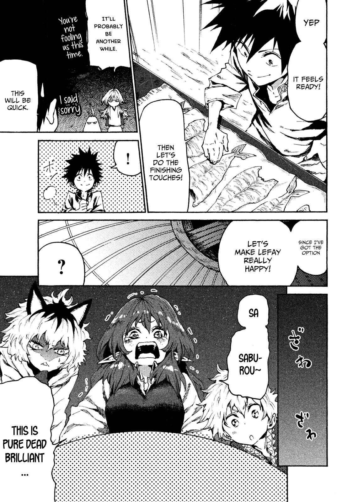 Mazumeshi Elf to Yuuboku gurashi Chapter 22 - Page 21