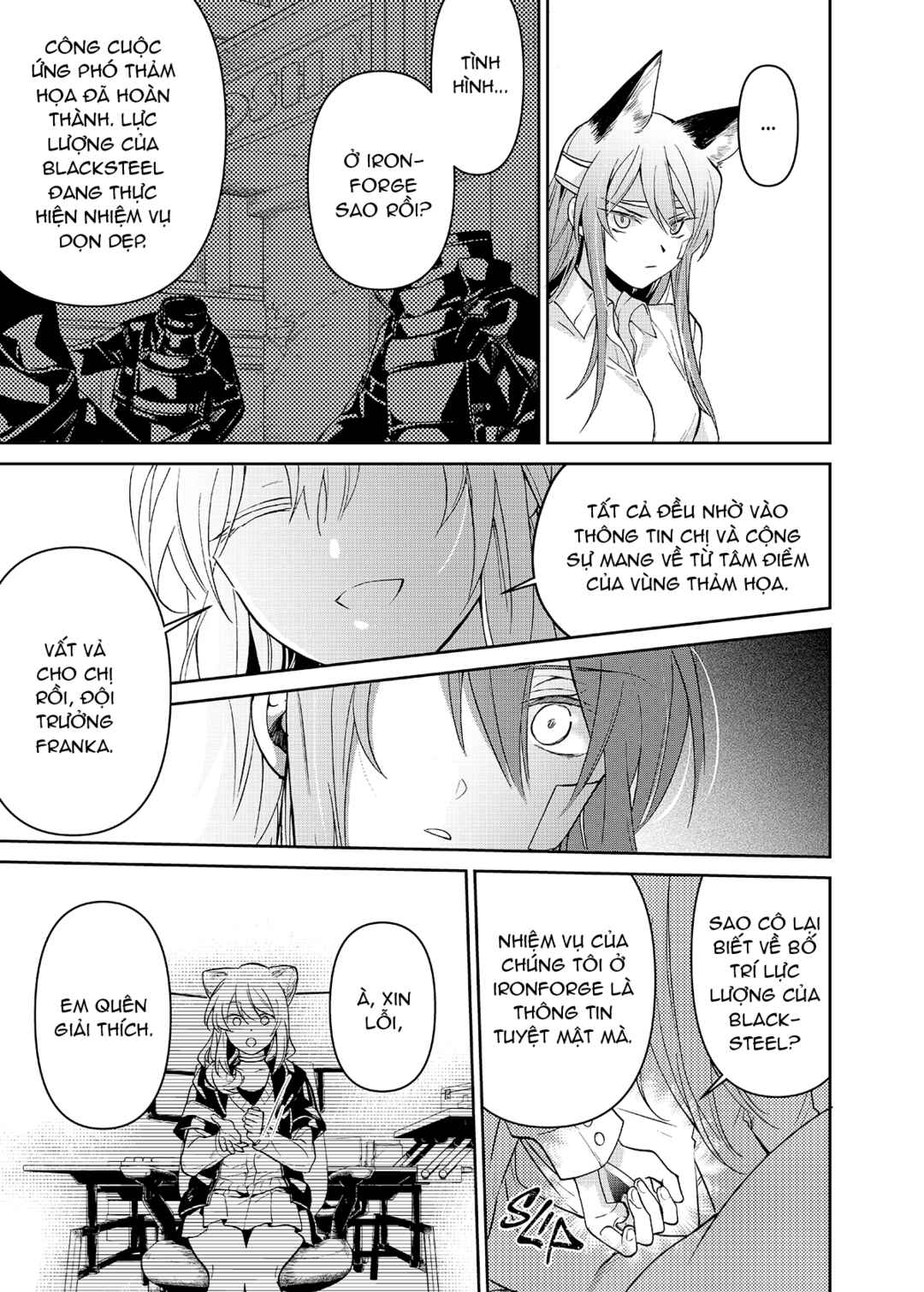 Arknights: Rhodes Island's Records of Originium - Blacksteel Chapter 3 - Page 13