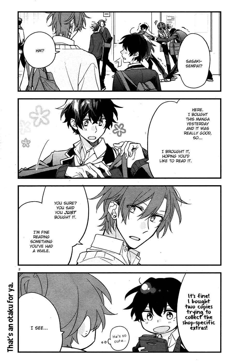 Sasaki to Miyano Chapter 18.6 - Page 9