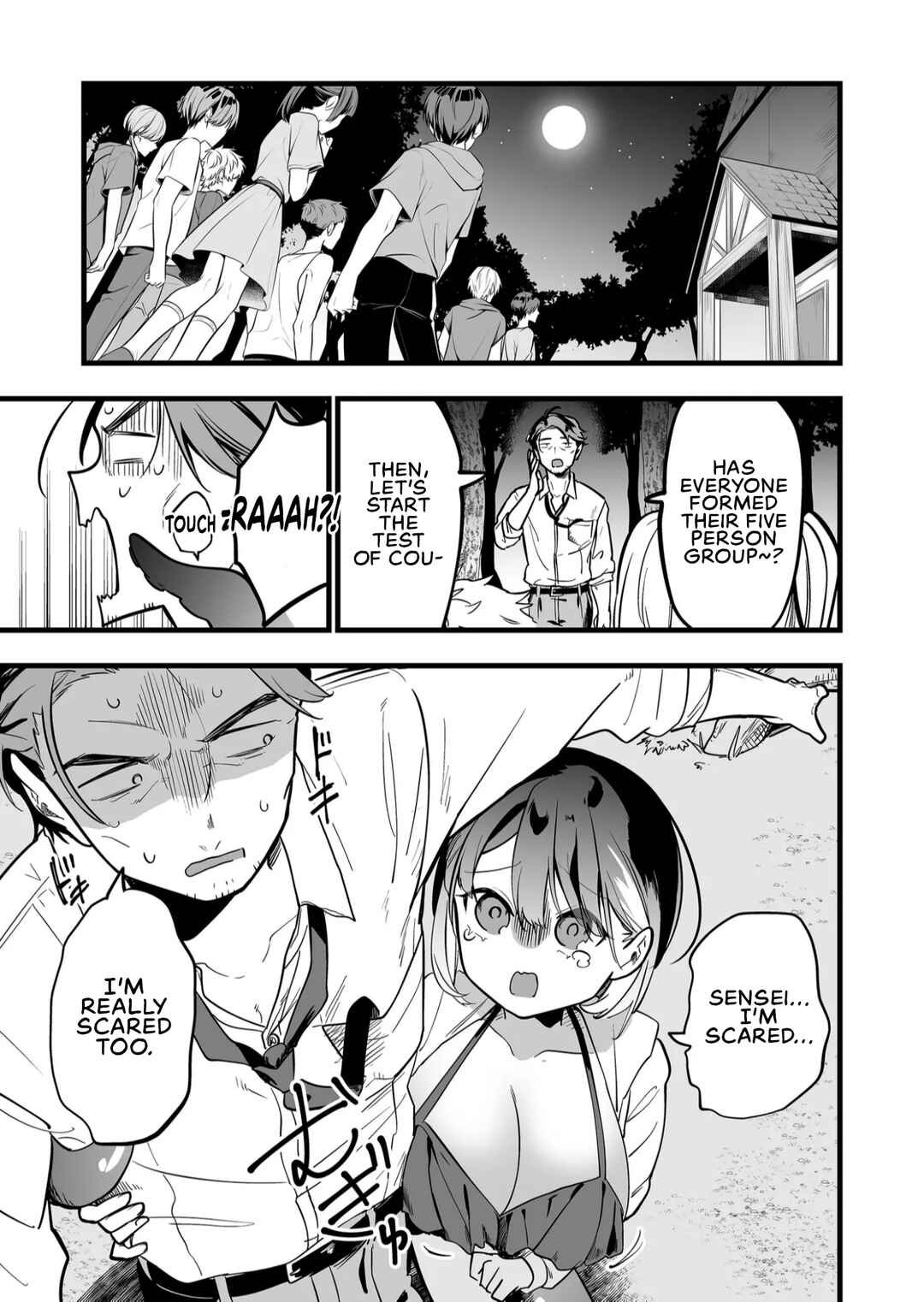 "Ano Toki Tasukete Itadaita Monster Musume desu." Isekai Ossan Kyoushi Totsuzen no Moteki ni Konwaku suru Chapter 46 - Page 1