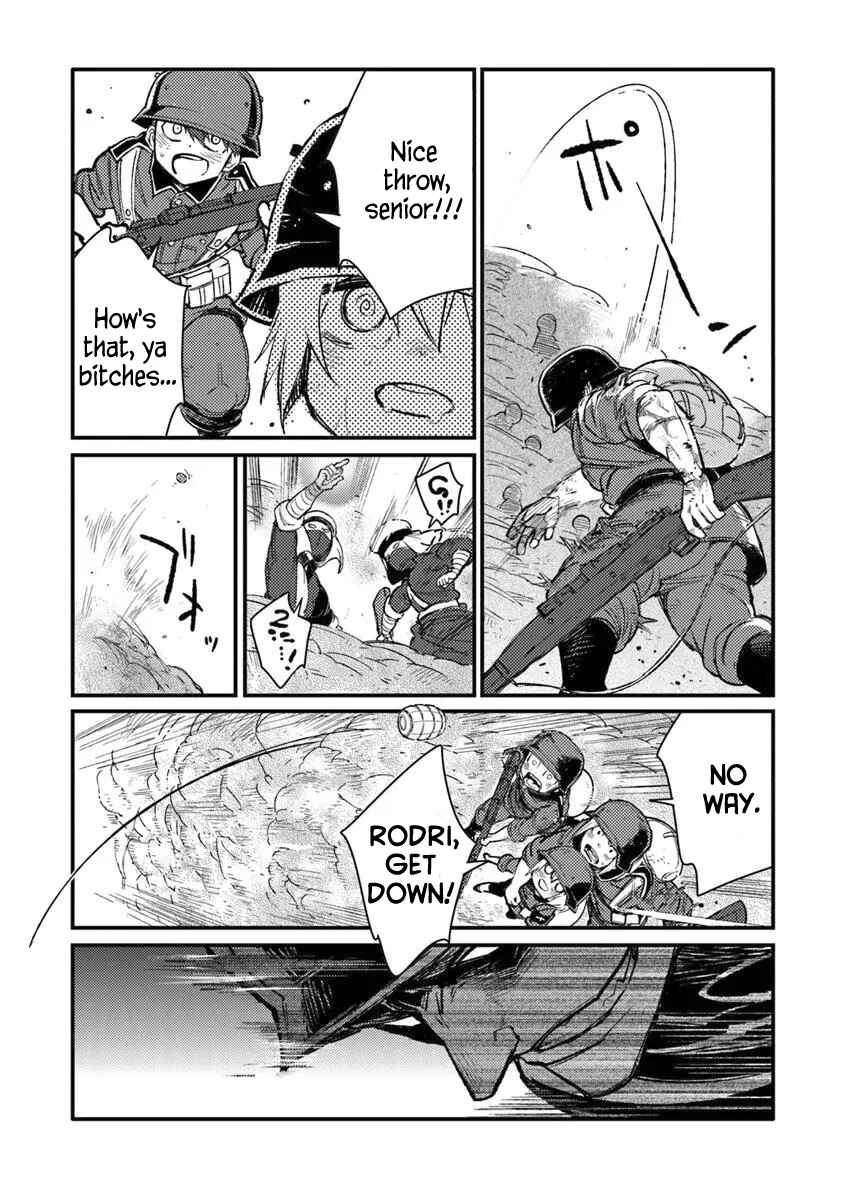TS Eiseihei-san no Senjou Nikki Chapter 15 - Page 14