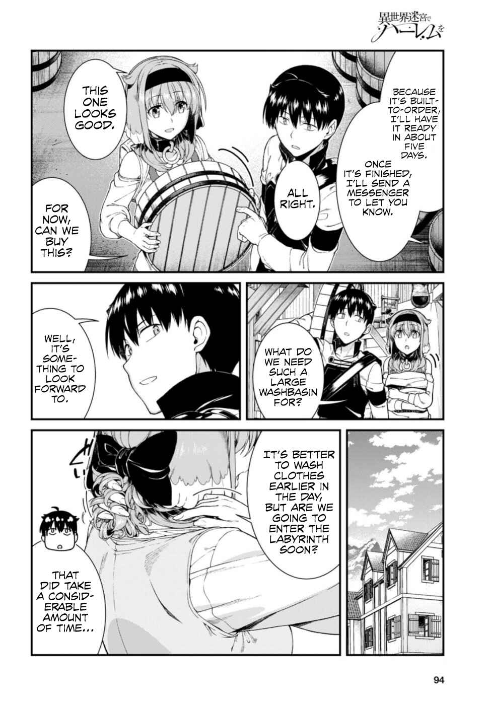 Isekai Meikyuu de Harem o Chapter 28 - Page 9