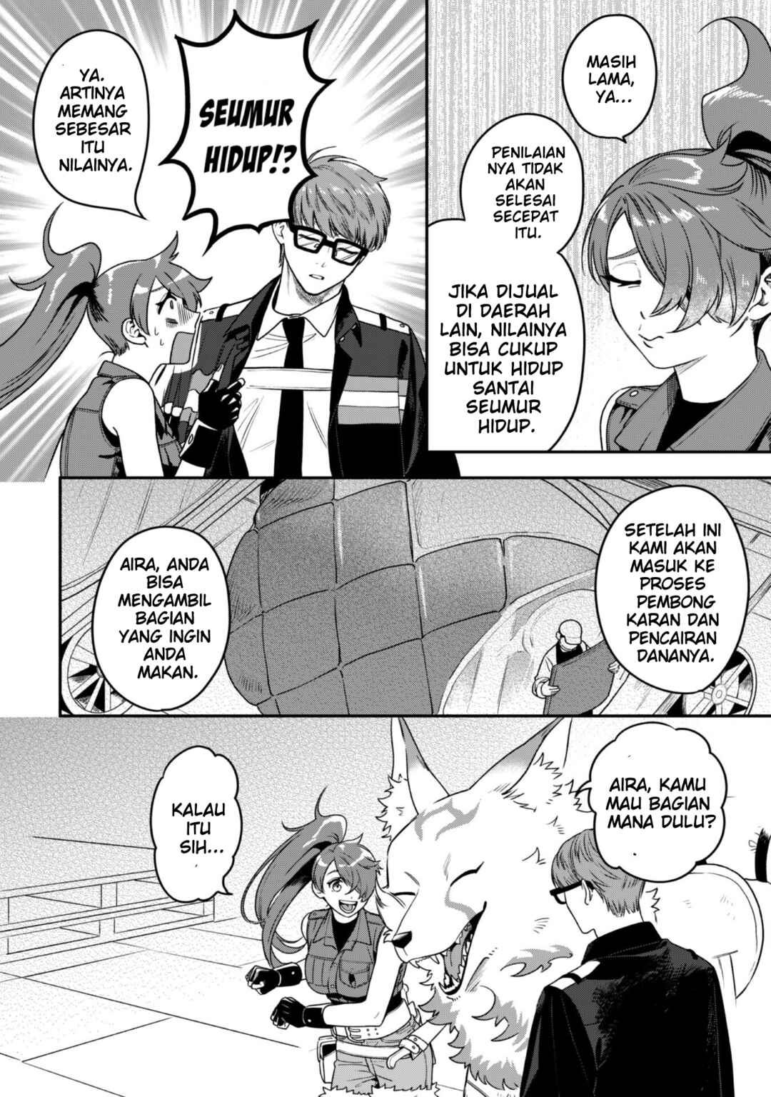 Mofumofu to Iku, Harapeko Ryourinin no Zeppin Gourmet Life Chapter 4 - Page 13