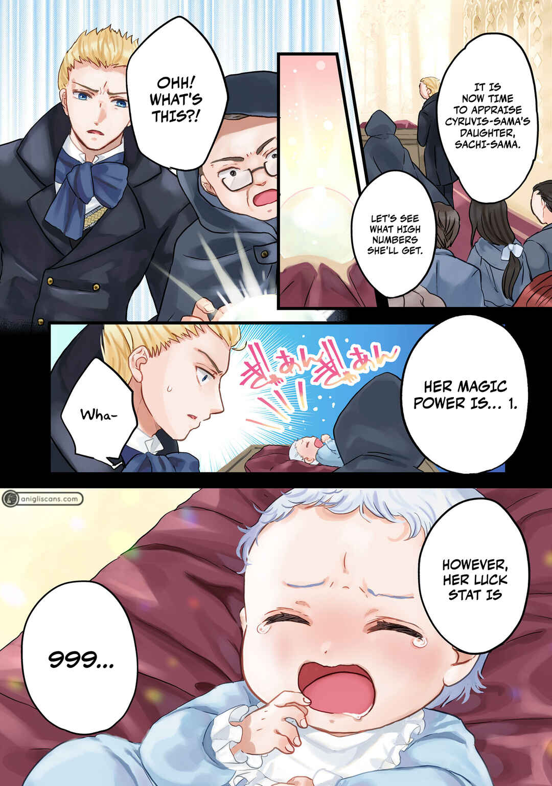 Koun-chi 999 no Watashi, Sokushi Mahou ga Zettai ni Seikou suru no de Sekai Saikyou desu: Mahou-chi 1 de Tsuihousaremashita ga, Kakuritsu Cheat de Moriagaru Chapter 1 - Page 2