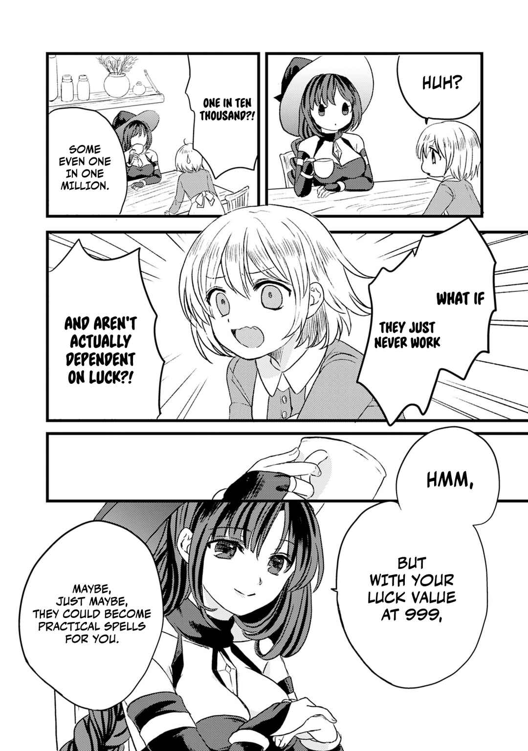Koun-chi 999 no Watashi, Sokushi Mahou ga Zettai ni Seikou suru no de Sekai Saikyou desu: Mahou-chi 1 de Tsuihousaremashita ga, Kakuritsu Cheat de Moriagaru Chapter 1 - Page 25