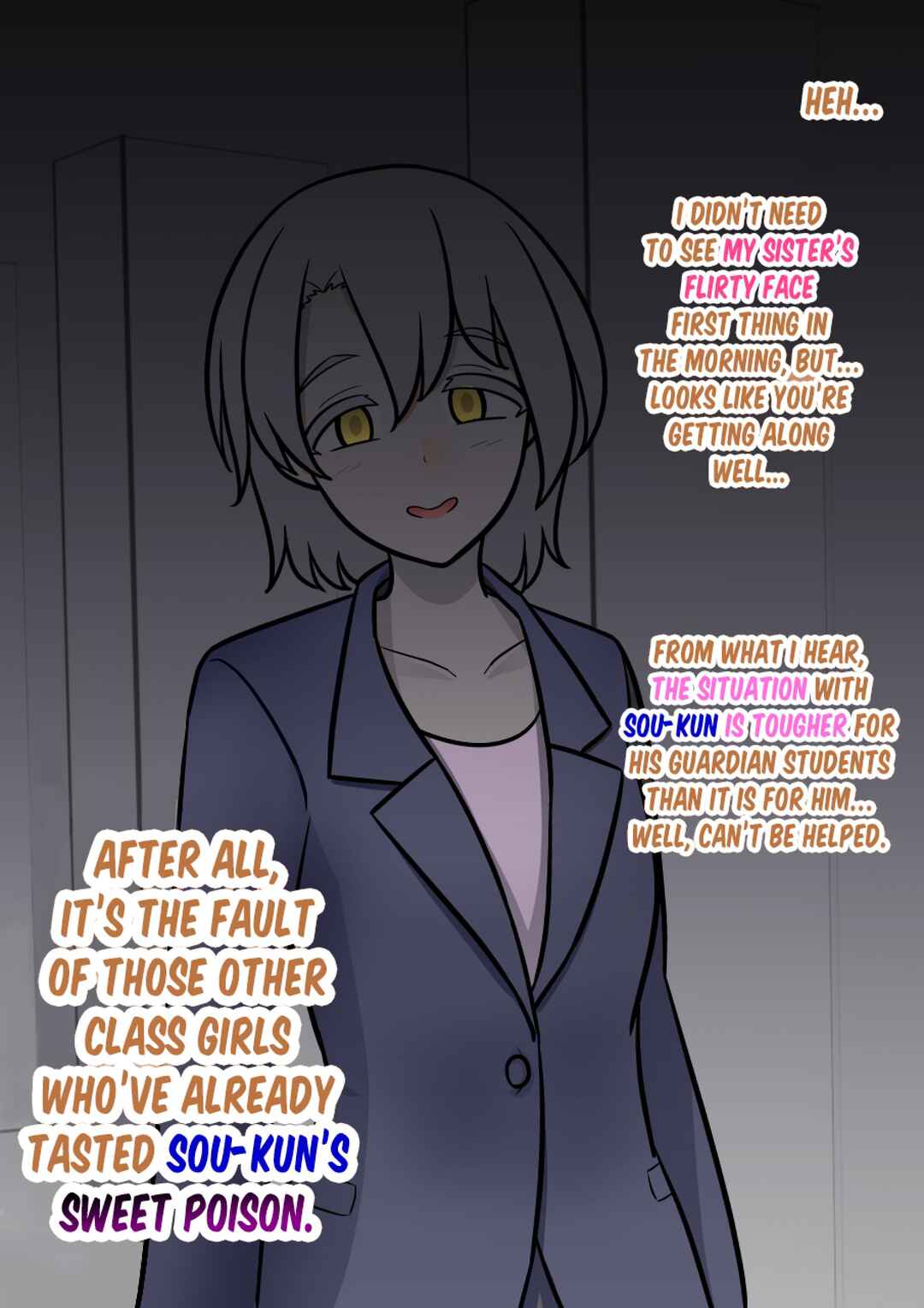 Danjo-hi 1:39 no Heikou Sekai wa Omoi no Hoka Futsuu (Fan Colored) Chapter 150 - Page 6