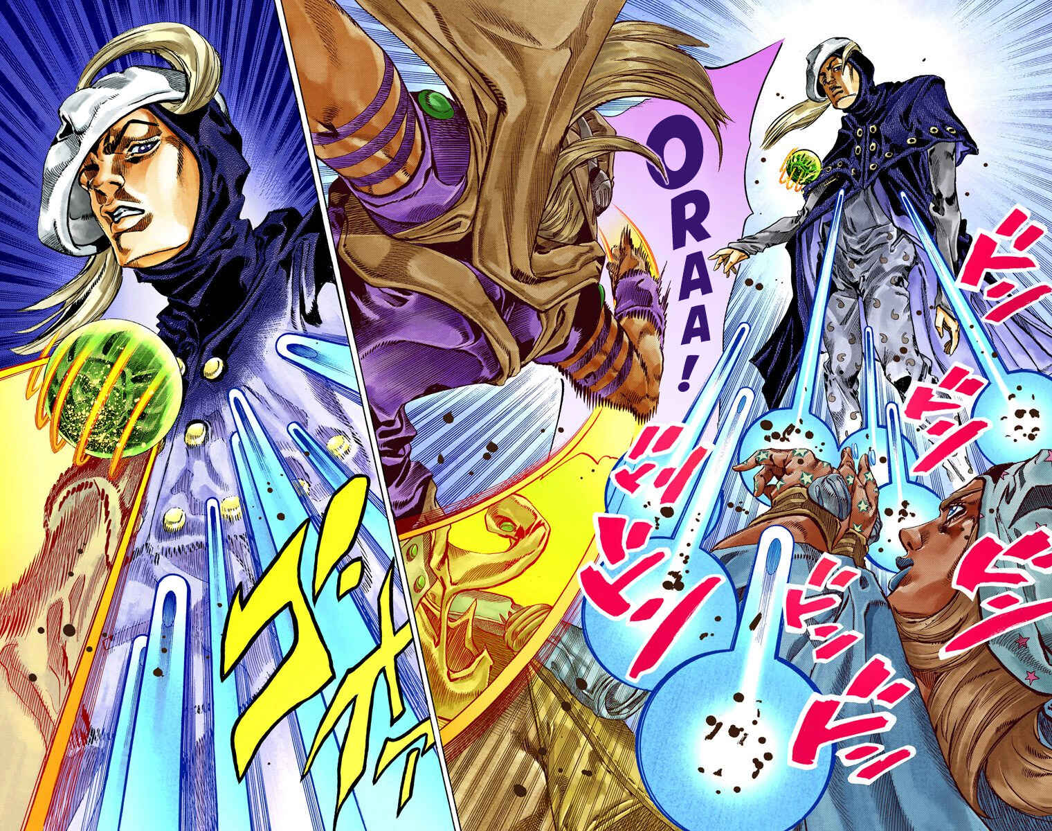 JoJo no Kimyou na Bouken: Part 7 - Steel Ball Run Color-ban Chapter 39 - Page 29