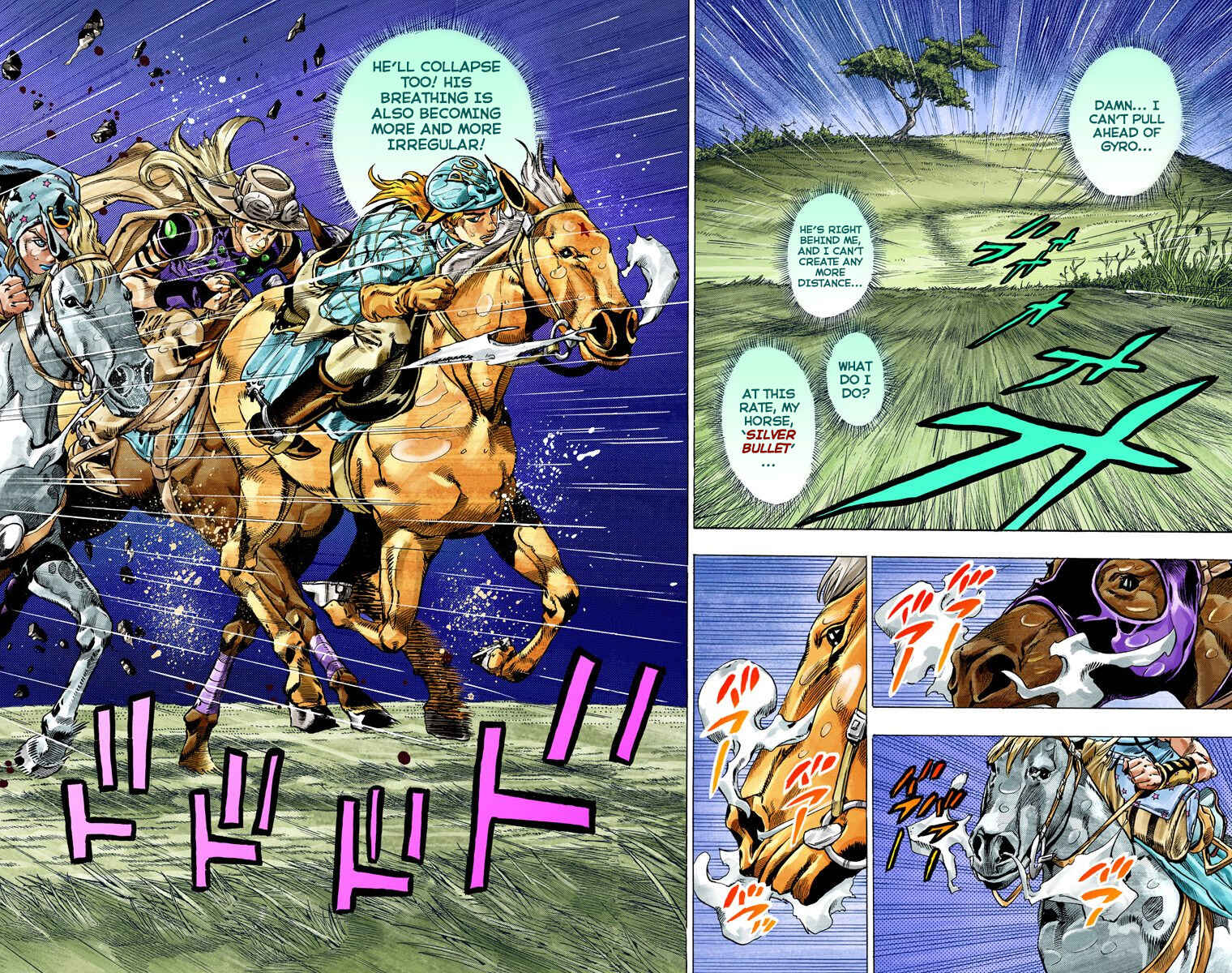 JoJo no Kimyou na Bouken: Part 7 - Steel Ball Run Color-ban Chapter 39 - Page 3
