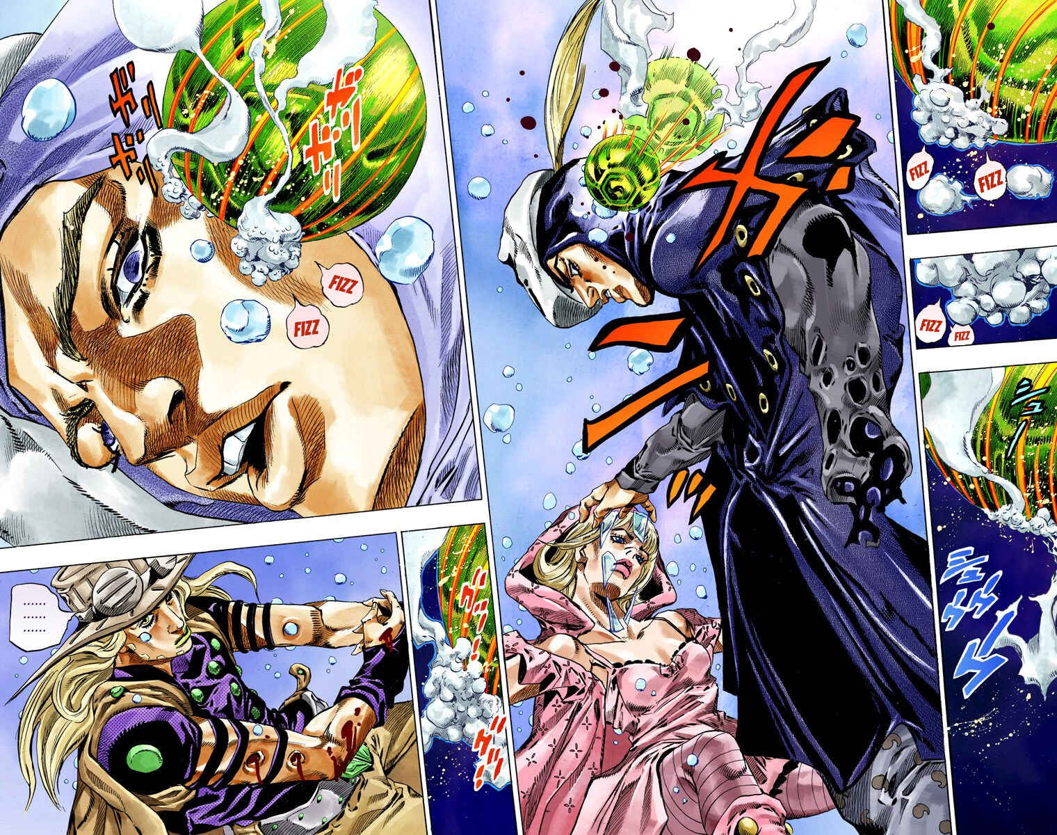 JoJo no Kimyou na Bouken: Part 7 - Steel Ball Run Color-ban Chapter 39 - Page 42