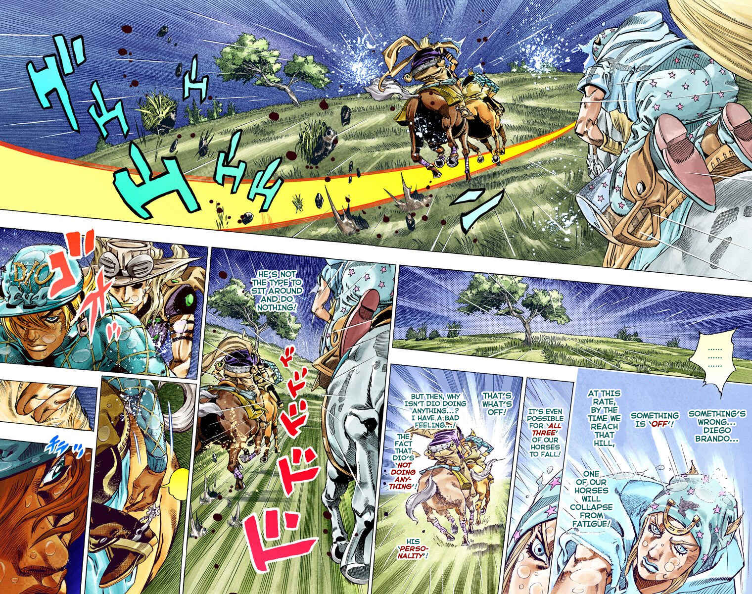 JoJo no Kimyou na Bouken: Part 7 - Steel Ball Run Color-ban Chapter 39 - Page 5