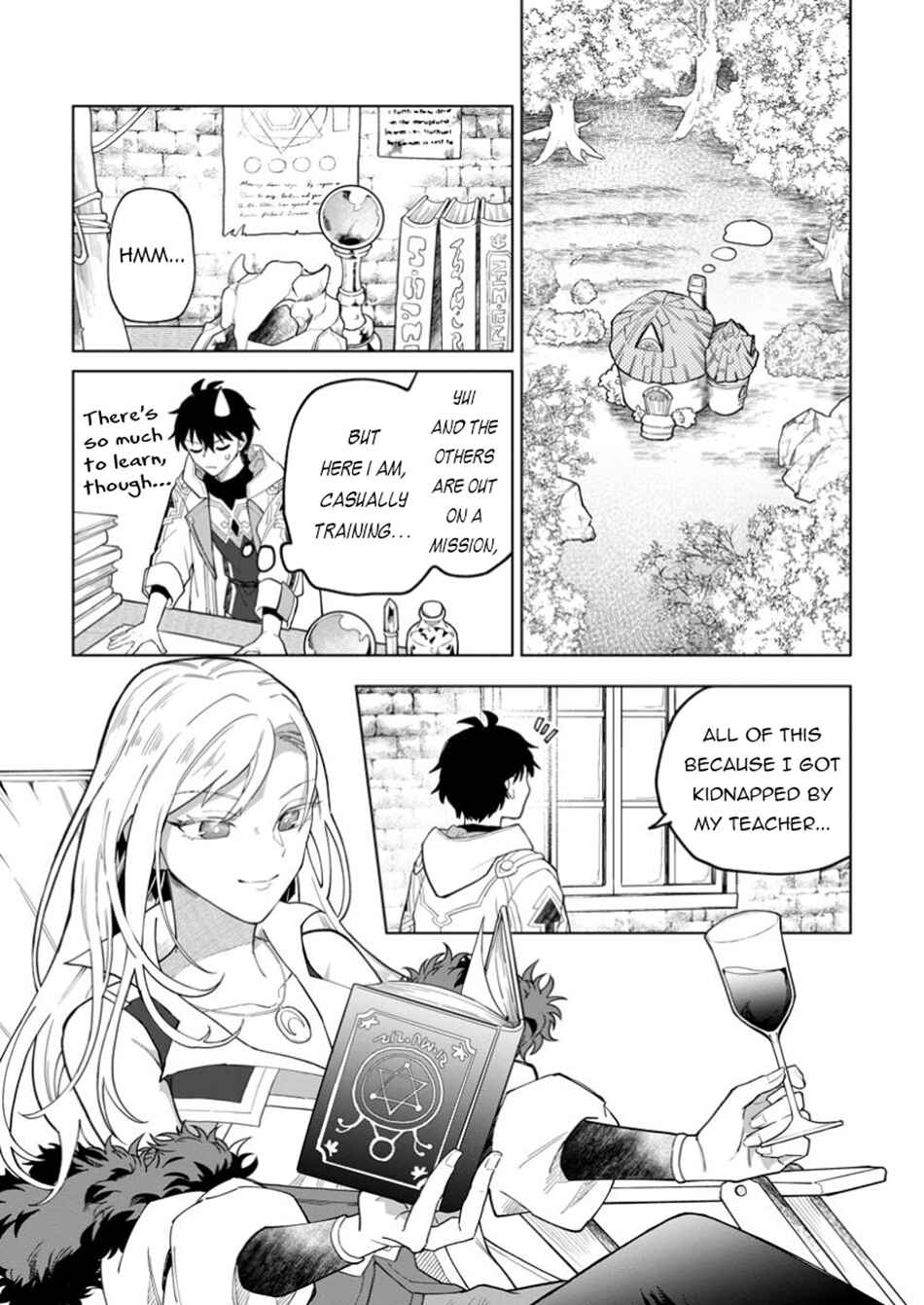 Yuusha Party wo Tsuihou Sareta Shiro Madoushi, S-Rank Boukensha ni Hirowareru: Kono Shiro Madoushi ga Kikakugai Sugiru Chapter 42.1 - Page 9
