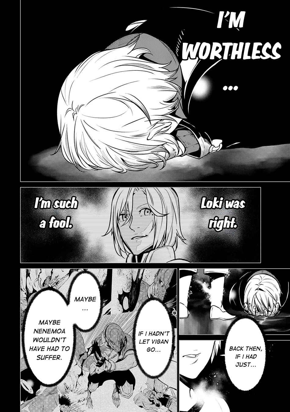 SSS-Rank Dungeon de Knife Ippon Tewatasare Tsuihou Sareta Shiro Madoushi - Yggdrasil no Noroi ni Yori Jakuten de Aru Maryoku Fusoku wo Kokufukushi Sekai Saikyou e to Itaru Chapter 21.2 - Page 14