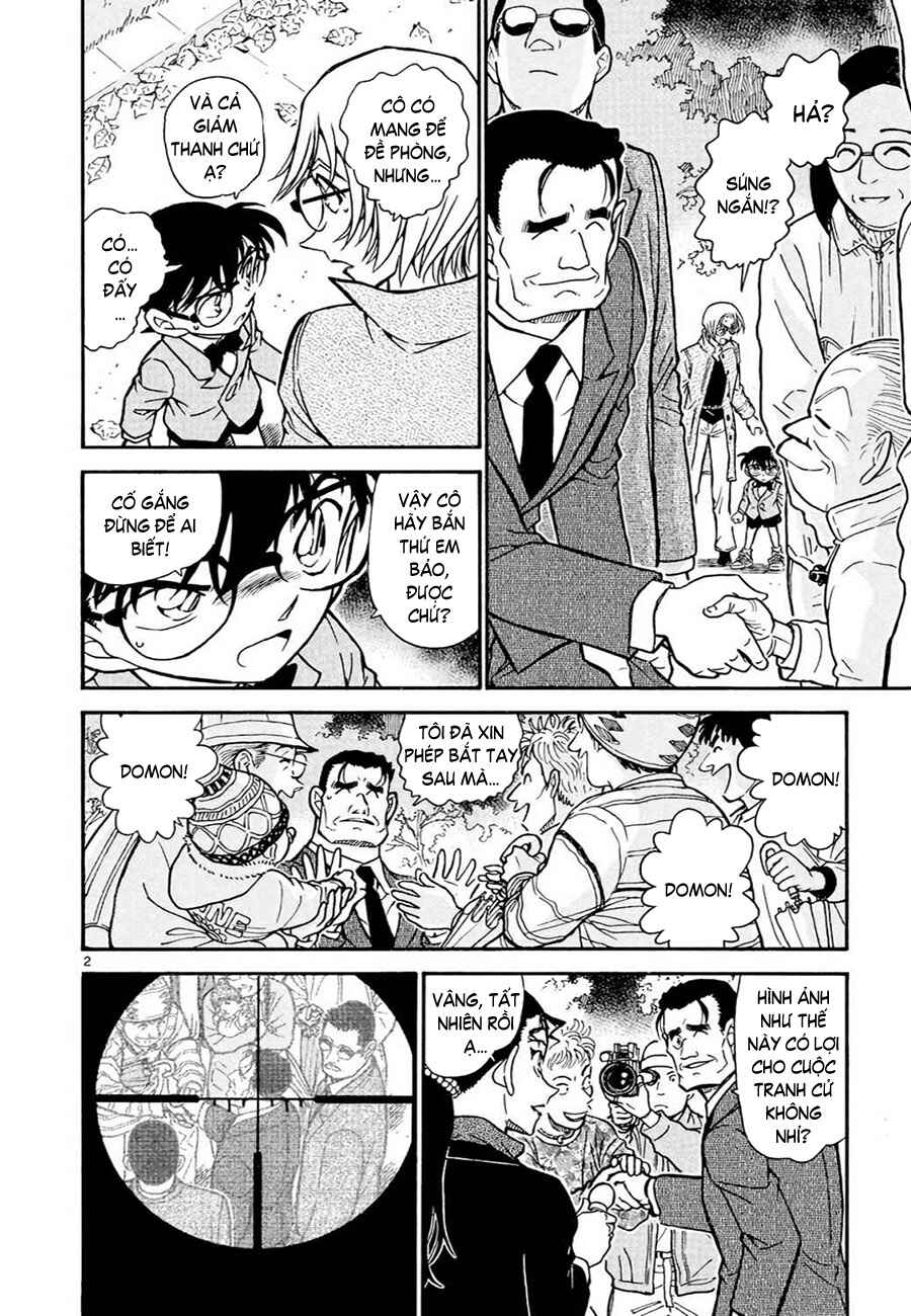 Meitantei Conan vs. Kuro-zukume no Otokotachi Chapter 8 - Page 36