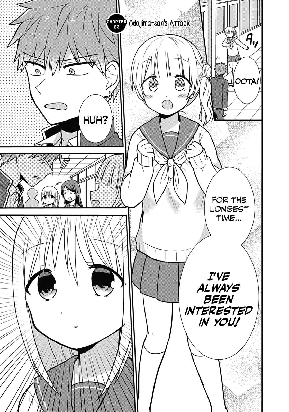 Kao ni Denai Kashiwada-san to Kao ni Deru Oota-kun Chapter 23 - Page 1