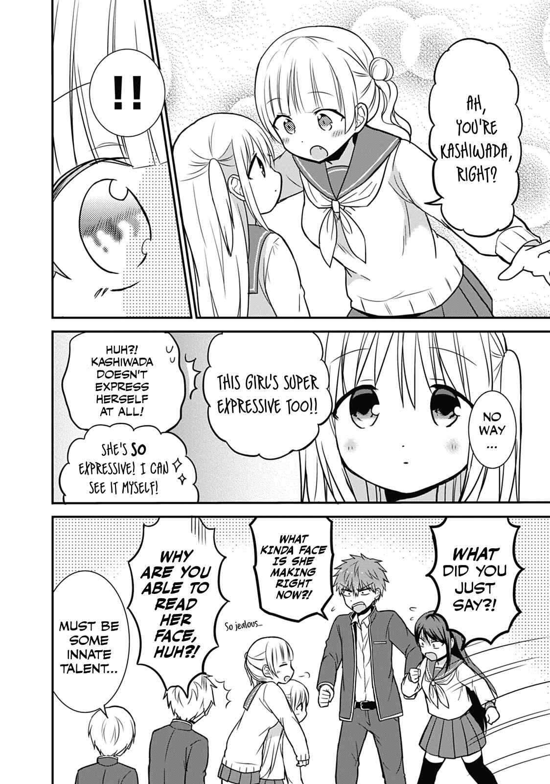 Kao ni Denai Kashiwada-san to Kao ni Deru Oota-kun Chapter 23 - Page 10