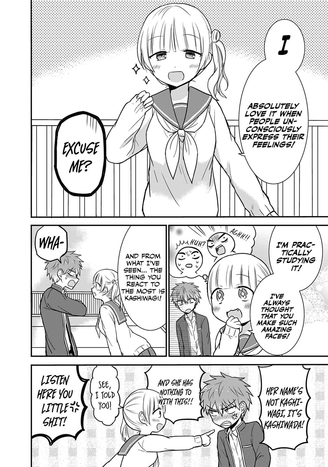 Kao ni Denai Kashiwada-san to Kao ni Deru Oota-kun Chapter 23 - Page 8