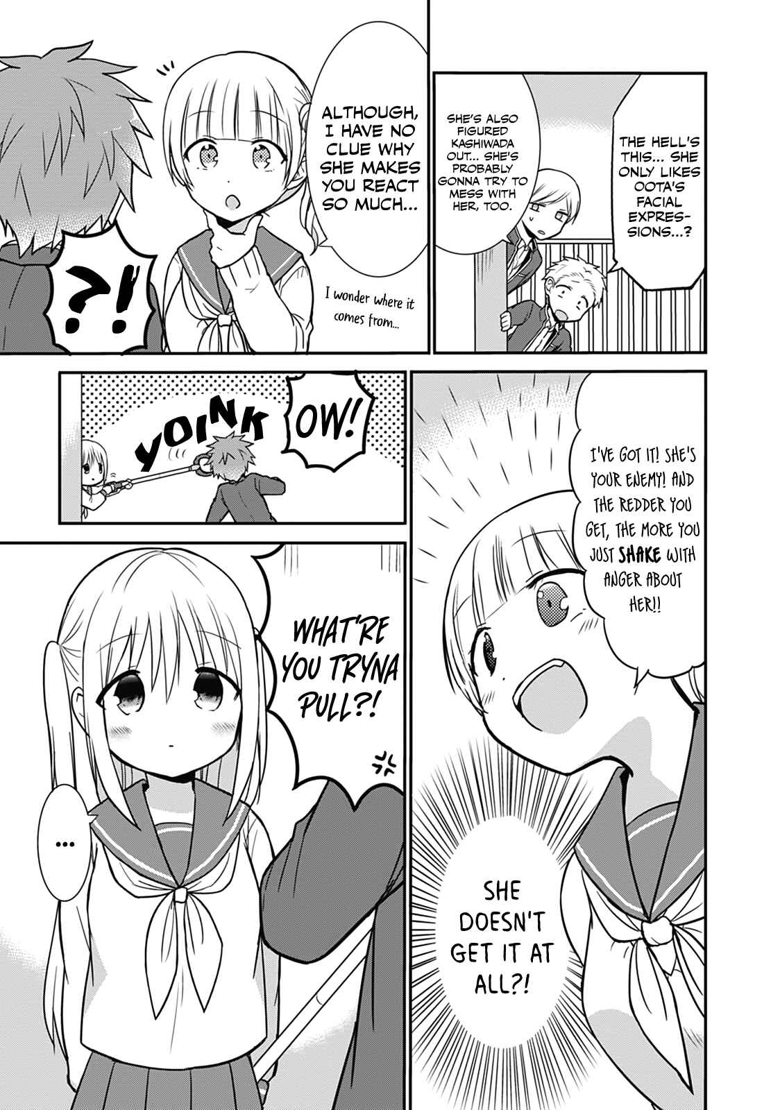 Kao ni Denai Kashiwada-san to Kao ni Deru Oota-kun Chapter 23 - Page 9