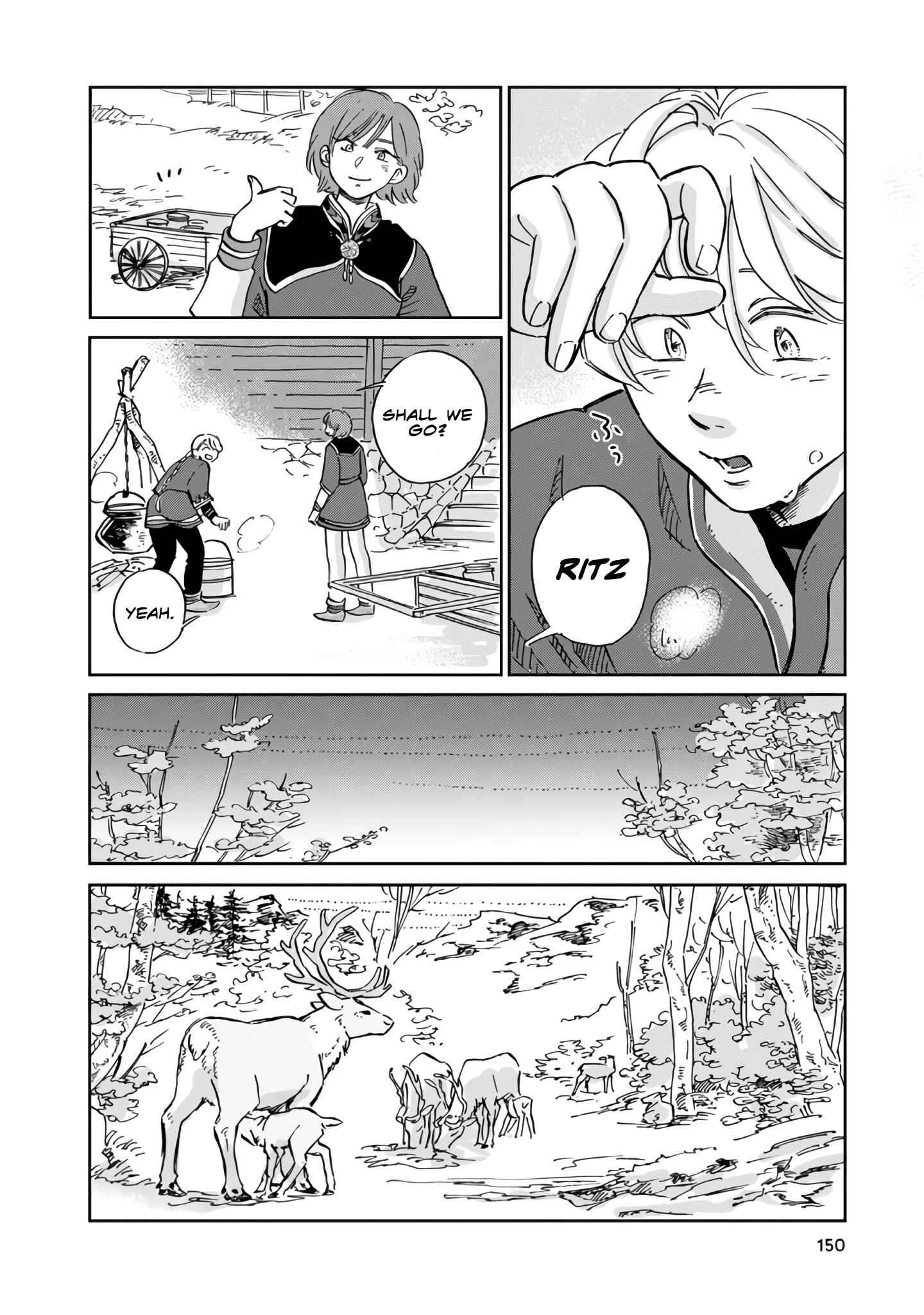 Hokuo Kizoku to Moukinzuma no Yukiguni Karigurashi Chapter 20 - Page 2