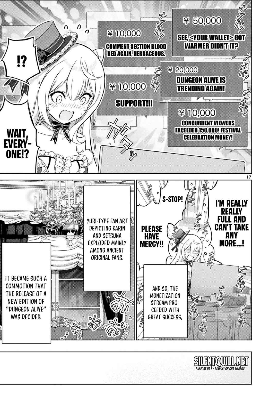 Ojousama-kei Teihen Dungeon Haishinsha, Meiwaku-kei o Bokottara Bazutte Densetsu ni Nattemasu wa!? Chapter 15 - Page 16