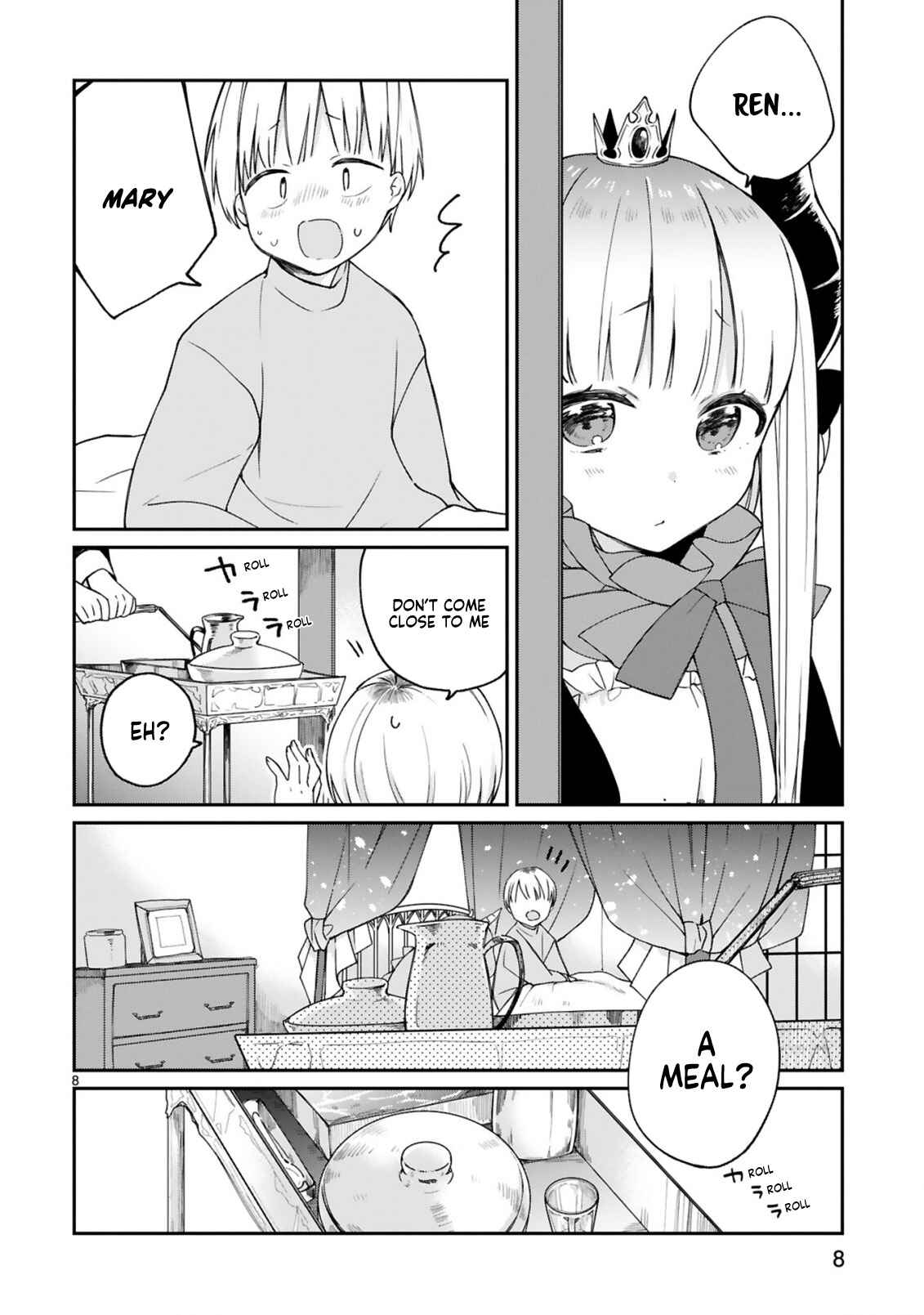 Maousama ni Shoukan Sareta kedo Kotoba ga Tsuujinai Chapter 8 - Page 11