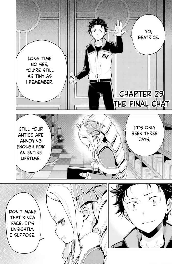 Re:Zero kara Hajimeru Isekai Seikatsu: Dai 4-shou—Seiiki to Gouyoku no Majo Chapter 29 - Page 1