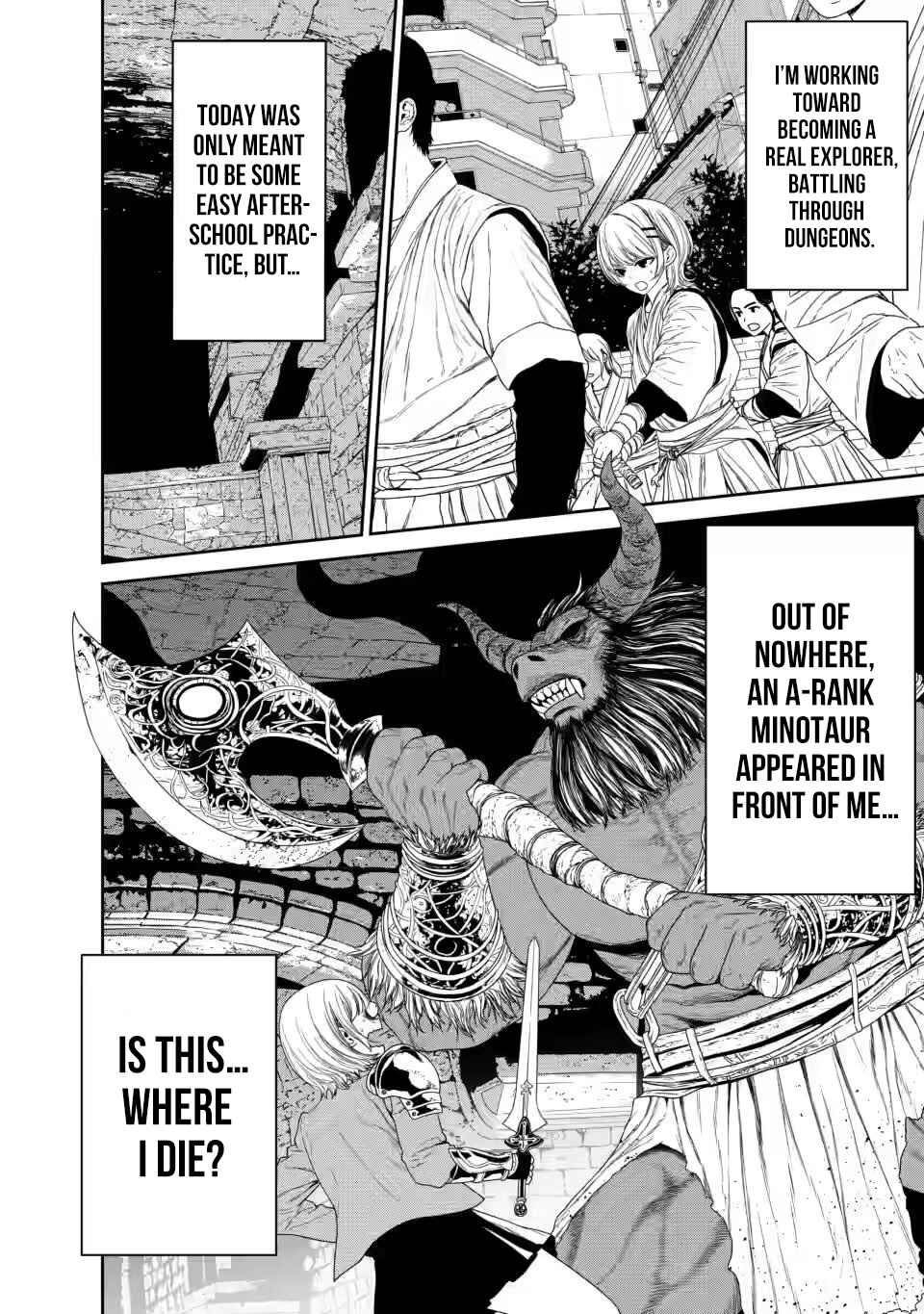 Dungeon de Tatakaitsuzukete 20-nen no Doutei Yuusha, Chijou ni Modottara Danjoubi 1:1000 no Sekai Datta Chapter 1.1 - Page 4