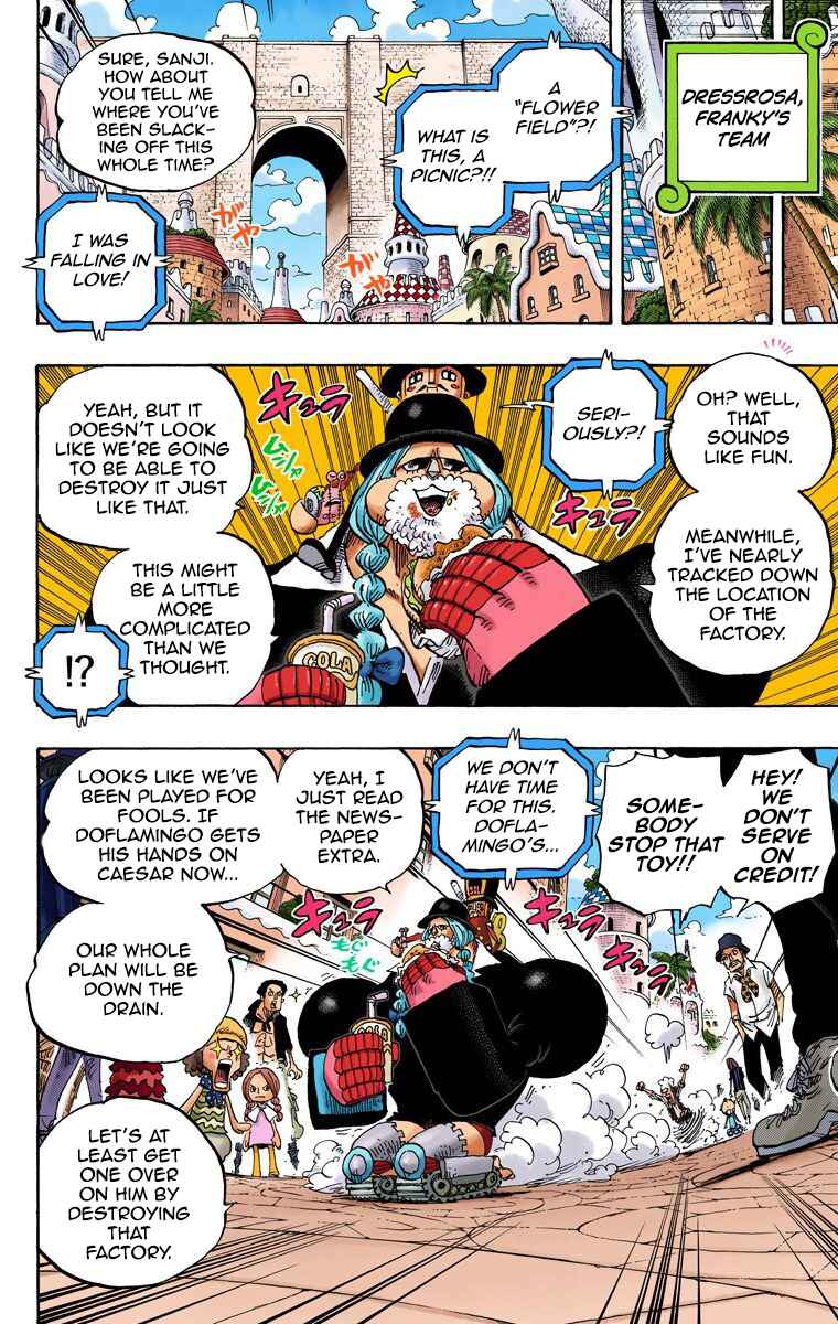 One Piece (Official Colored) Chapter 713 - Page 12