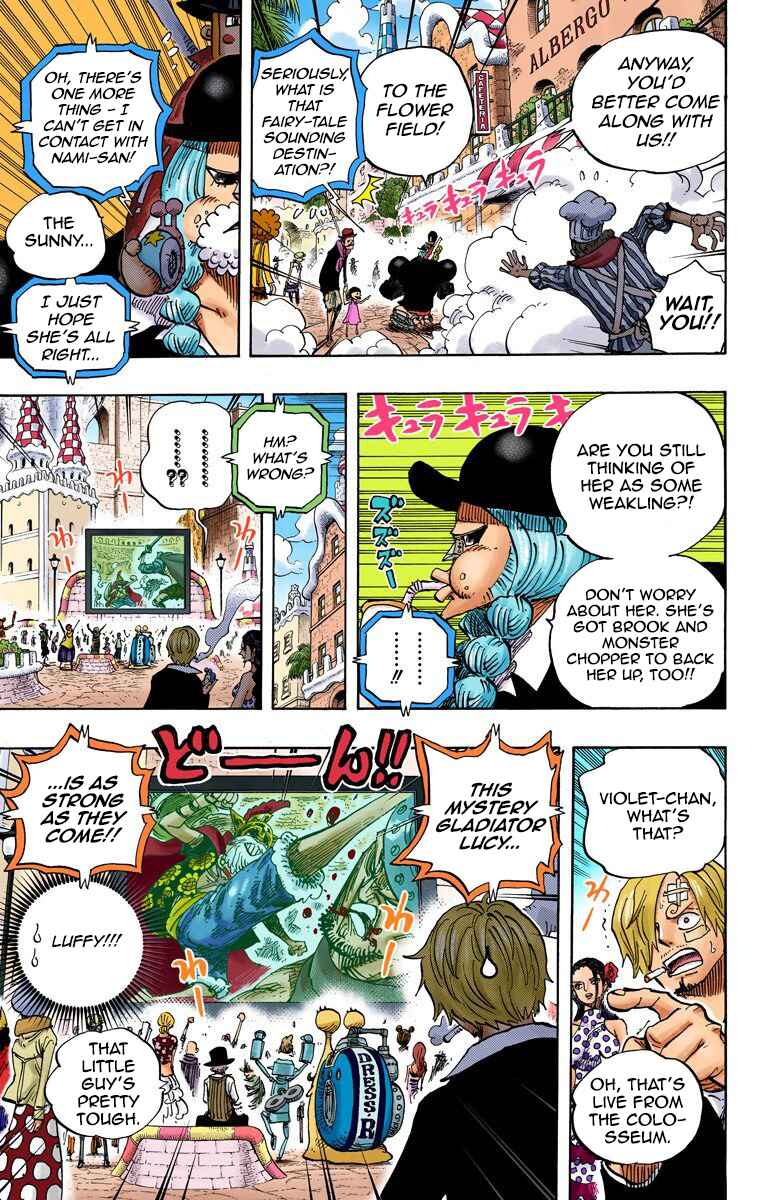 One Piece (Official Colored) Chapter 713 - Page 13